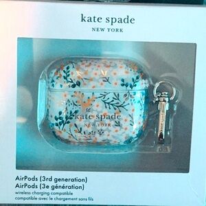 Kate Spade AirPod Gen 3 Case - Floral Design